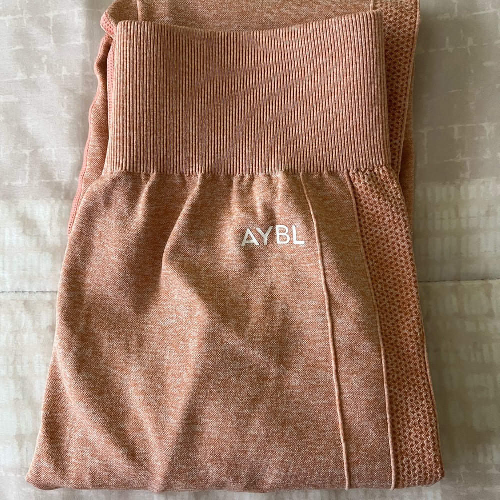 AYBL Motion Seamless Leggings - Peach Marl
